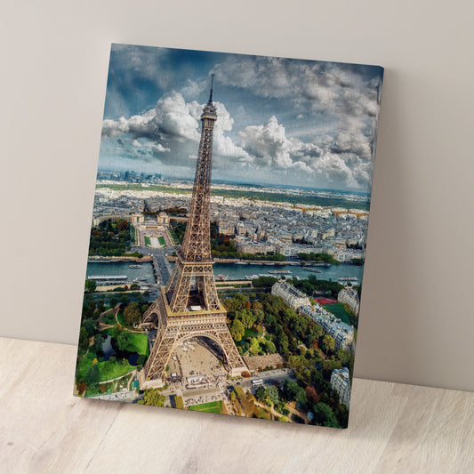 Aerial Photography - Eiffel Tower, Paris - 366 Piece Jigsaw Puzzle