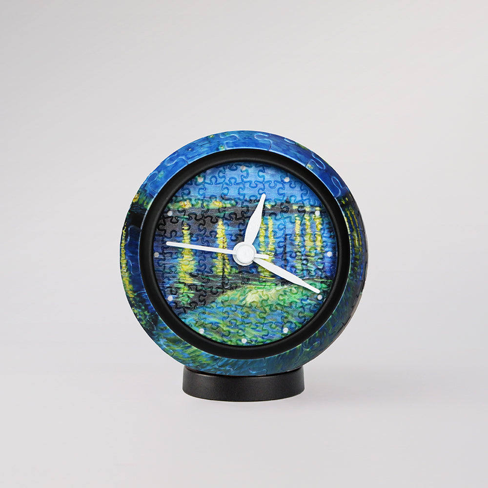 Starry Night Over the Rhone, 1888 - 3D Puzzle Clock Jigsaw Puzzle
