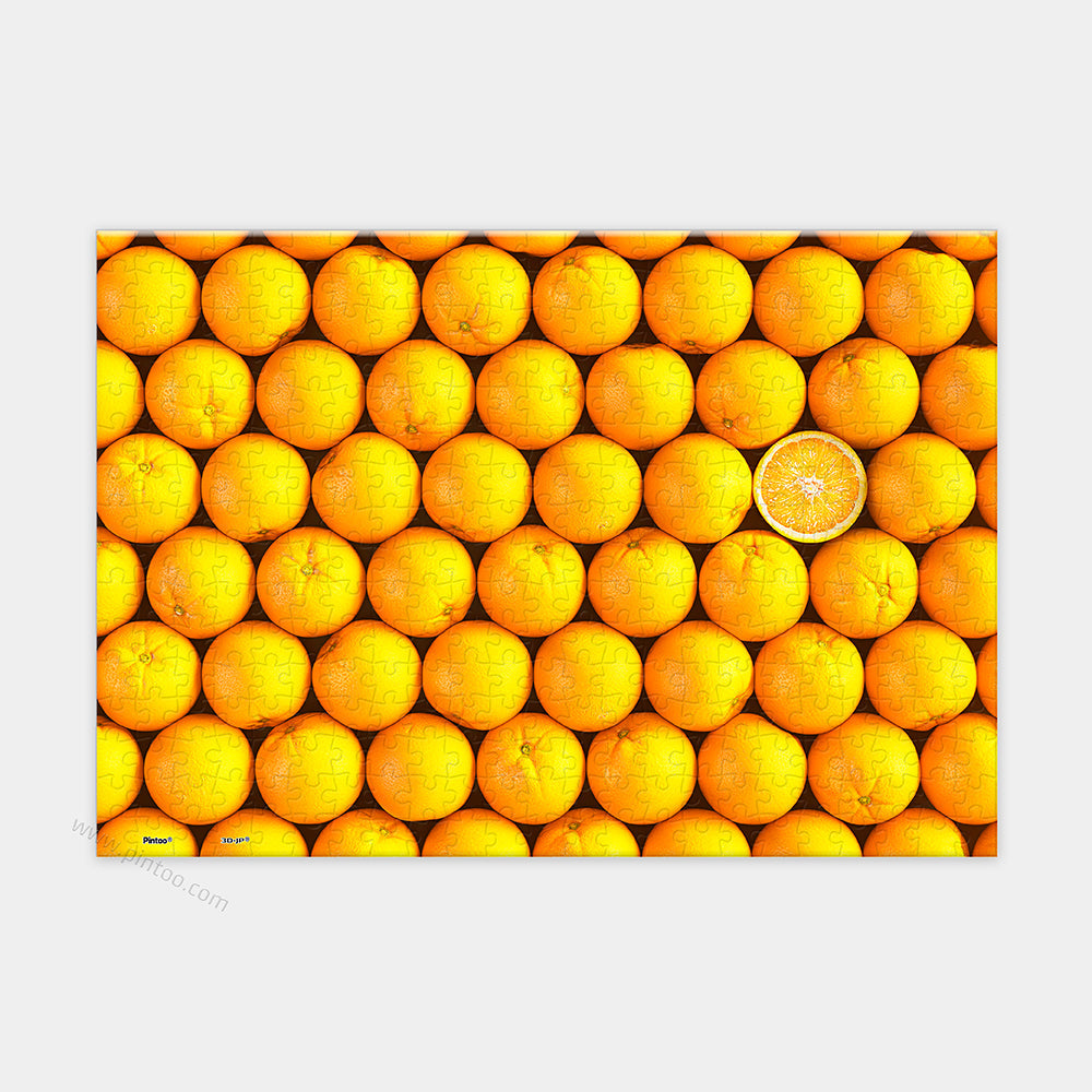Fruits - Orange - 368 Piece XS Jigsaw Puzzle