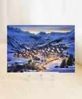 Beautiful Dusk in French Alps Resort - 368 Piece XS Jigsaw Puzzle