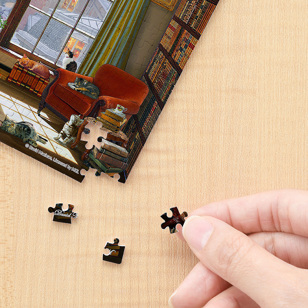 Window Cats - 368 Piece XS Jigsaw Puzzle