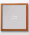 Rosewood Plastic Jigsaw Puzzle Frame (1600pcs)