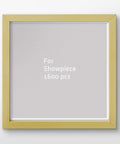 Oak Plastic Jigsaw Puzzle Frame (1600pcs)