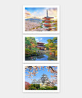 Journeys in Japan - Three 300 Piece Jigsaw Puzzles