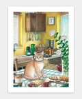 Cat in the Kitchen - Three 300 Piece Jigsaw Puzzles