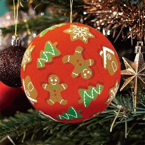 Lovely Gingerbread - 3" Puzzle Ornament