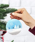 Silver Forest - 3" Puzzle Ornament