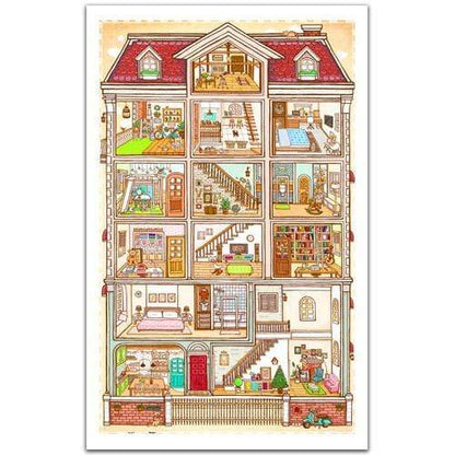 SWEET HOME - 1000 Piece Jigsaw Puzzle