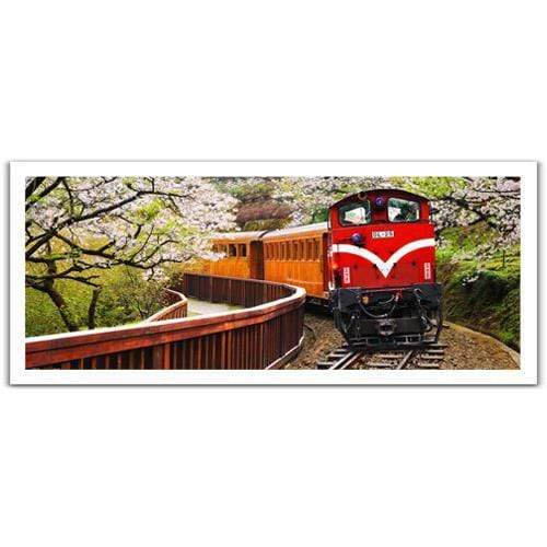 Forest Train in Alishan National Park - 1000 Piece Jigsaw Puzzle