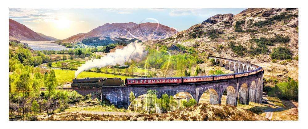 The Jacobite Steam Train, Scotland - 1000 Piece Jigsaw Puzzle