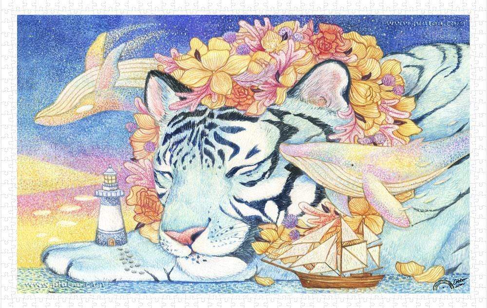  The Puzzled Patron • 1000-Piece Jigsaw Puzzle from The