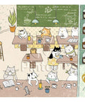 Ms. Cat - Philosopher Café - 1200 Piece Jigsaw Puzzle