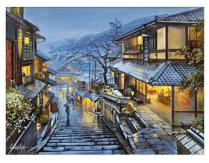 Old Kyoto - 1200 Piece Jigsaw Puzzle