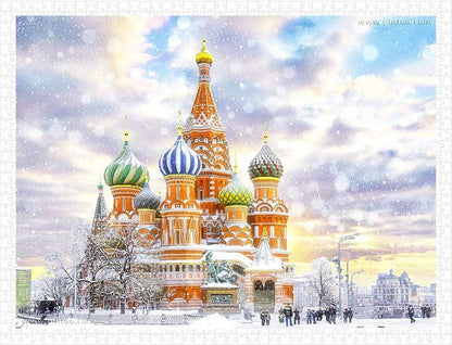 Saint Basil’s Cathedral, Russia - 1200 Piece Jigsaw Puzzle