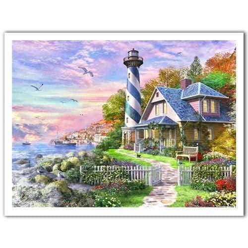 Sea House - 1200 Piece Jigsaw Puzzle