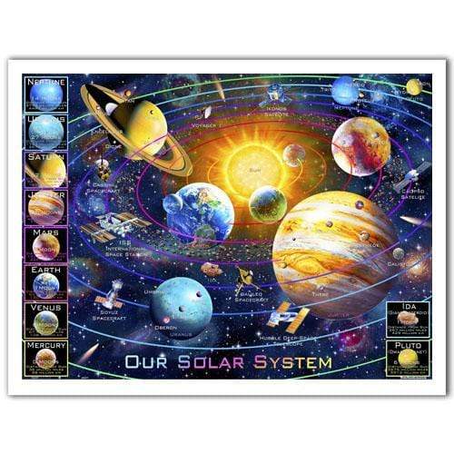 Solar System - 1200 Piece Jigsaw Puzzle