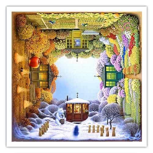 Four Seasons - 1600 Piece Jigsaw Puzzle