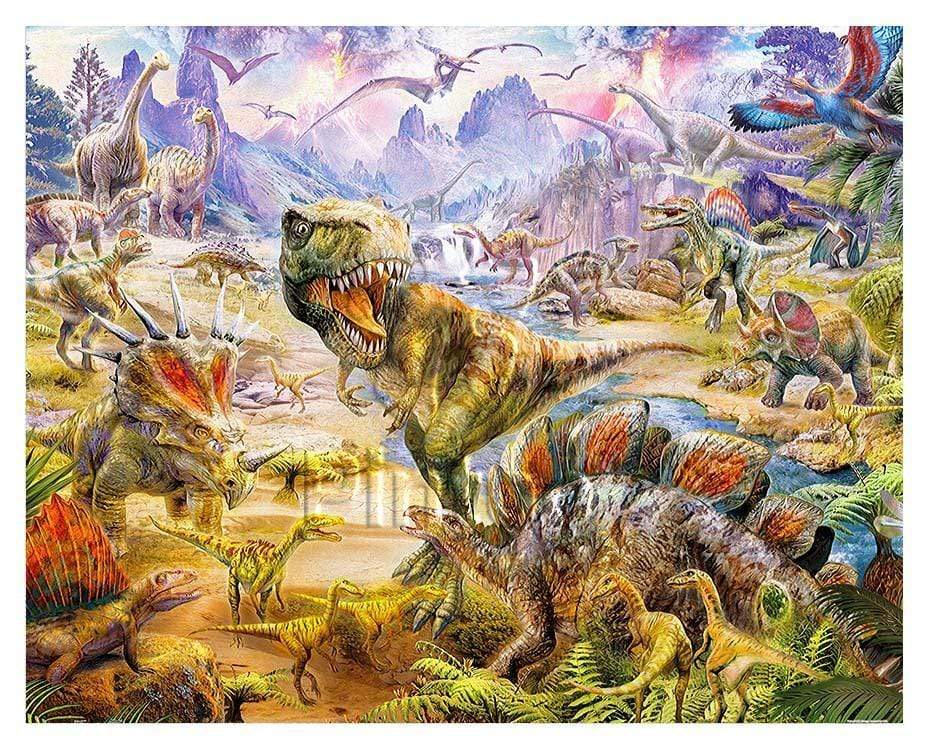 Dinosaurs - 2000 Piece Jigsaw Puzzle