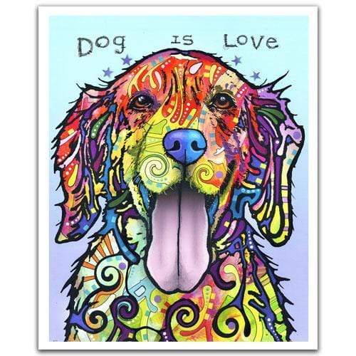 Dog Is Love - 2000 Piece Jigsaw Puzzle