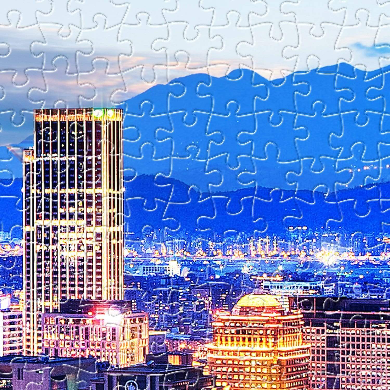 The Beautiful Sunset of Taipei - 4000 Piece Jigsaw Puzzle