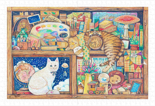 Cat Collector - 600 Piece Jigsaw Puzzle