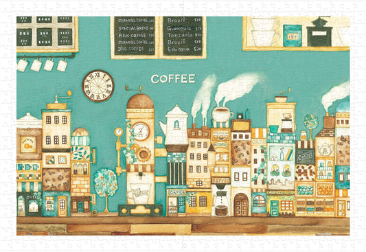 The Nook of Cafe Shop - 600 Piece Jigsaw Puzzle