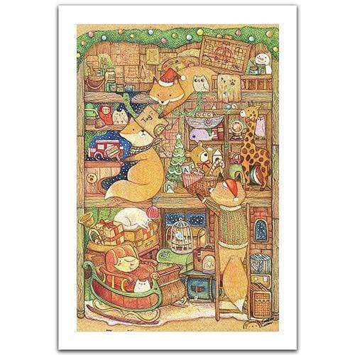 Fox's Christmas Store - 600 Piece Jigsaw Puzzle