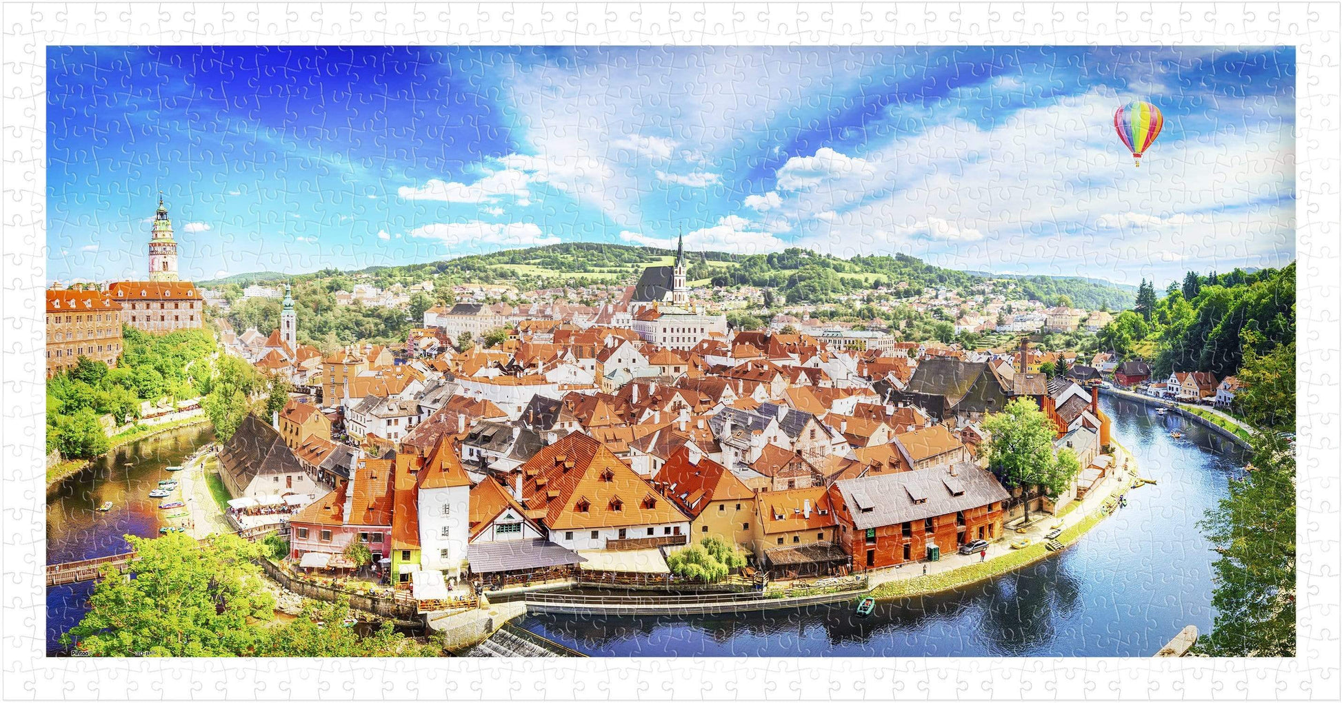 Cesky Krumlov, Czech Republic - 800 Piece Jigsaw Puzzle