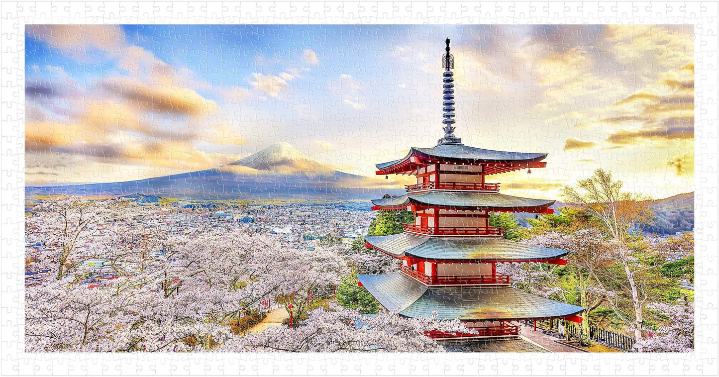 Fuji Sengen Shrine, Japan - 800 Piece Jigsaw Puzzle