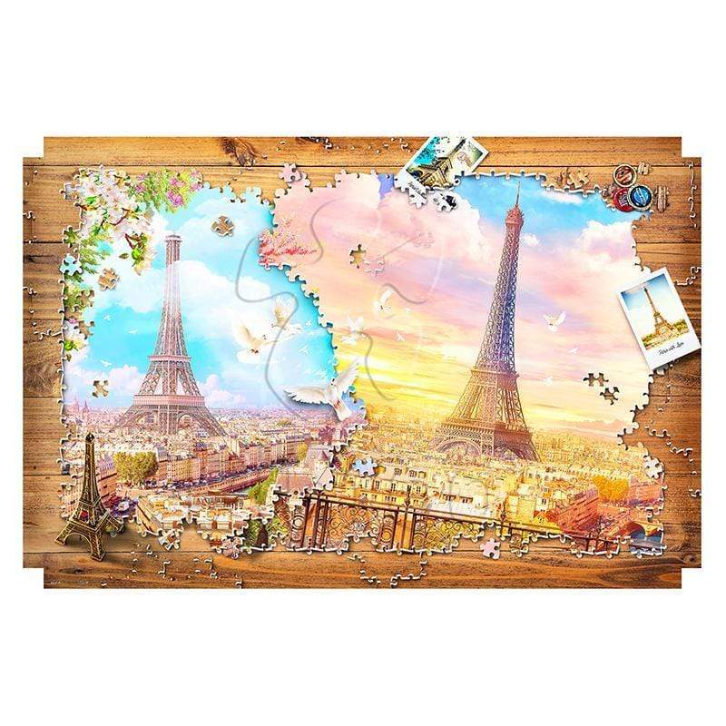 Puzzle in Puzzle - The Magnificent Eiffel Tower - 1126 Piece Jigsaw Puzzle