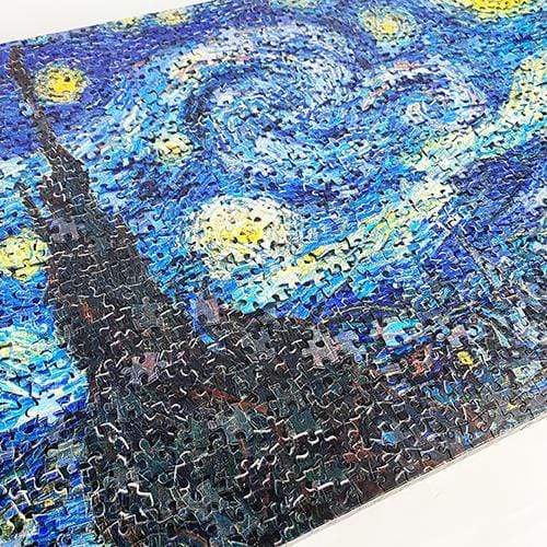 Puzzle in Puzzle - Van Gogh's Starry Night - 1336 Piece Jigsaw Puzzle