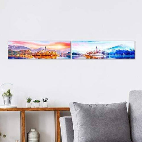 Beautiful Lake Bled, Slovenia - 432 Piece Jigsaw Puzzle