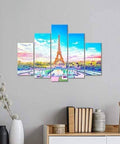 Beautiful Paris - 792 Piece Jigsaw Puzzle Canvas