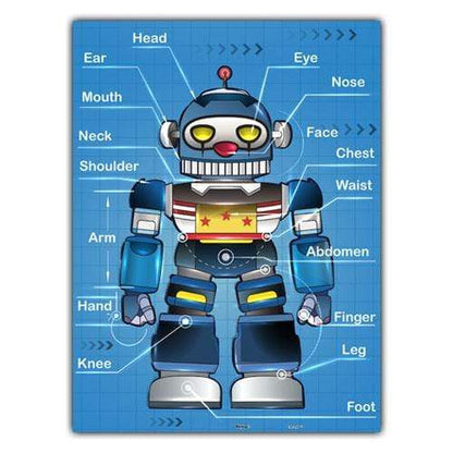 Robot's body - 48 Piece Junior Jigsaw Puzzle