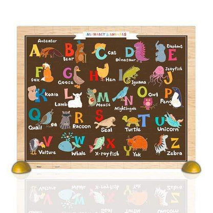 Alphabet & Animals - 80 Piece Junior Jigsaw Puzzle