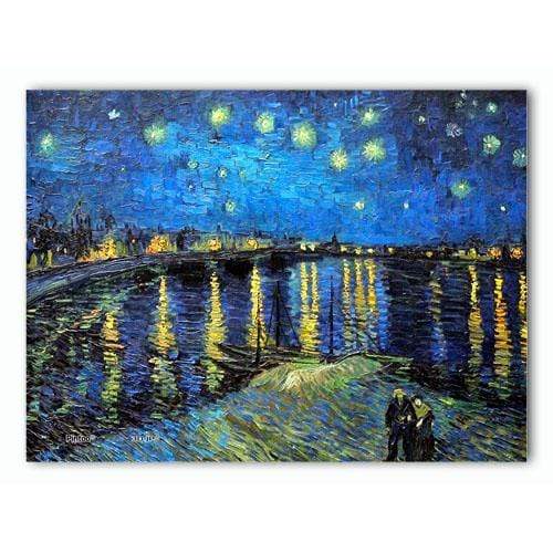 Starry Night Over the Rhone, 1888 - 150 Piece XS Jigsaw Puzzle
